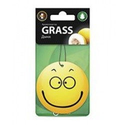 Grass ароматизатор картонный "Смайл" (Дыня)
